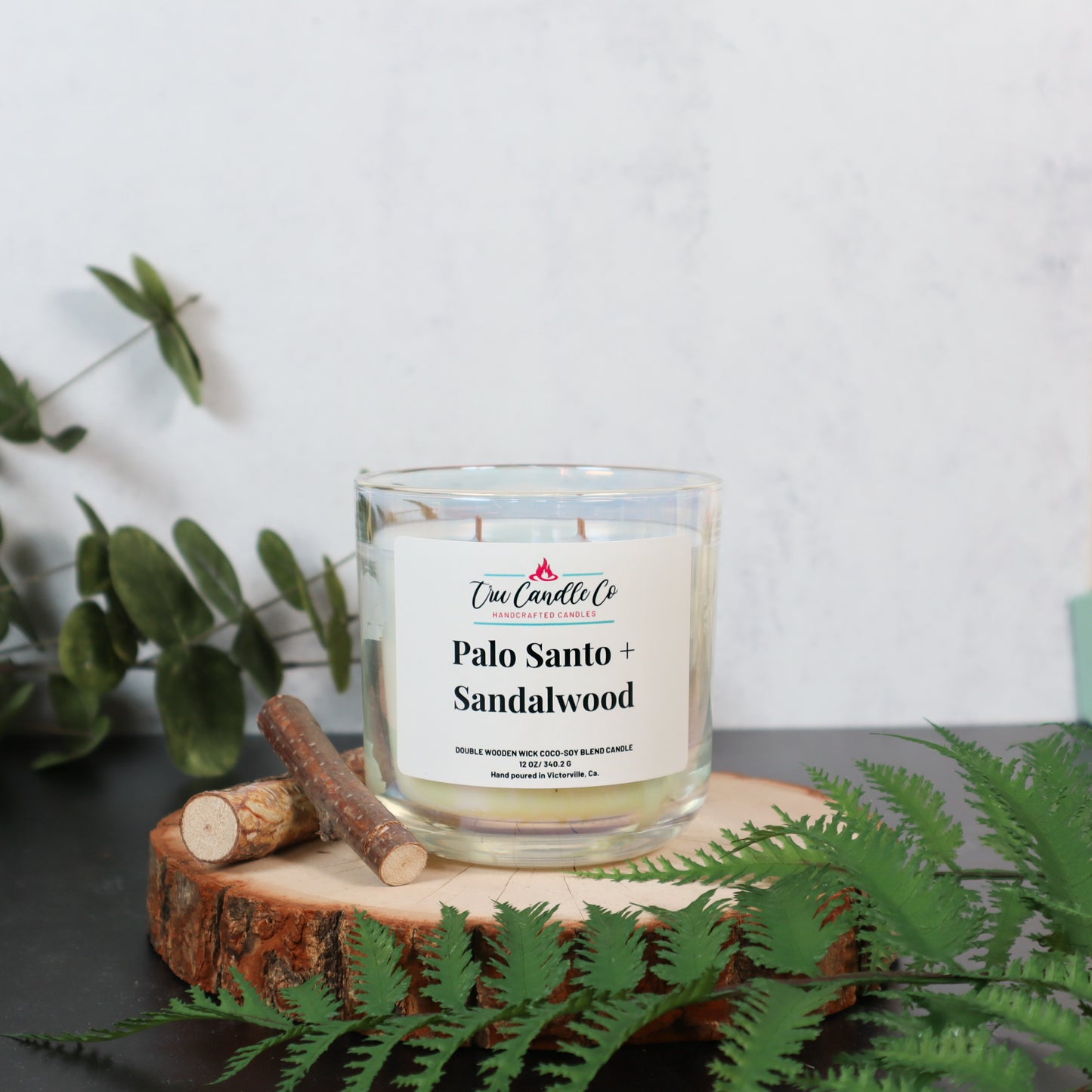 palo santo candle